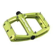 Spank Spoon 110 Flat Pedals: Green 1