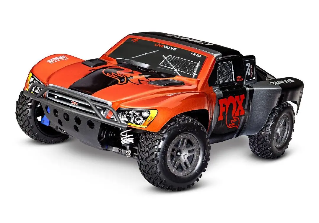 Traxxas Slash 4X4 1/10 Bl-2S Brushless Short Course Truck: No Batt/Charger (Fox) 1