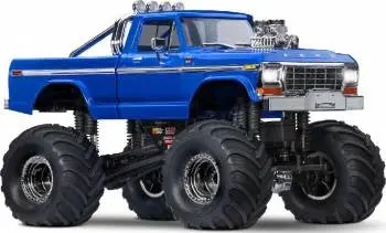 Traxxas Trx-4Mt 1/18 1979 Ford F-150 Monster Truck Rtr (Blue) 1