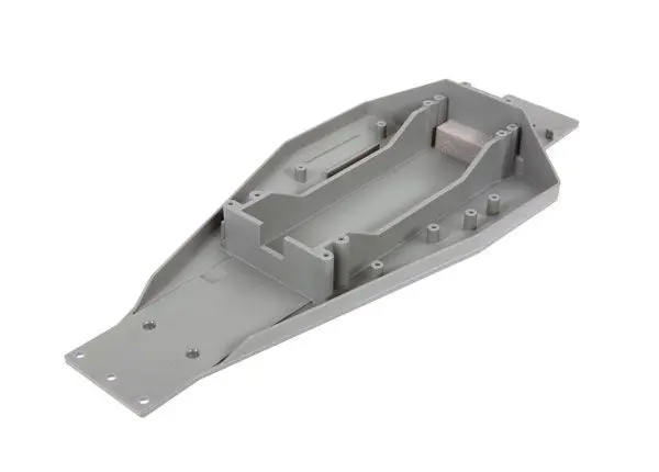 Traxxas Composite Lower Chassis: Grey (166Mm) 1