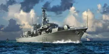 Trumpeter 1/700 Hms Type 23 Frigate Kent F78 Model Kit 1