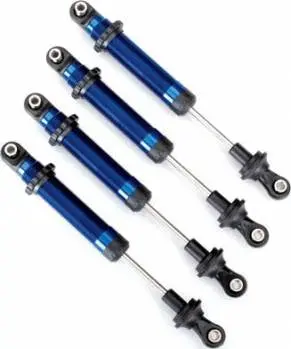 Traxxas Aluminum Gts Shocks W/O Springs: Trx-4 Long Arm Kit (Blue) 1