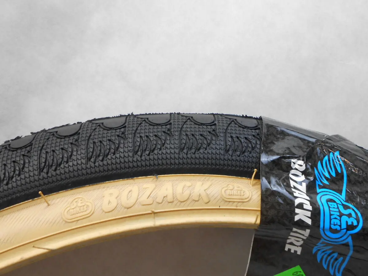 Se Bikes Bozack Tire 24 X 2.4” (Black/Tan) 1
