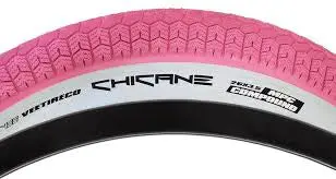 Se Bikes Chicane Tire 26"X3.5" (White/Pink) 1