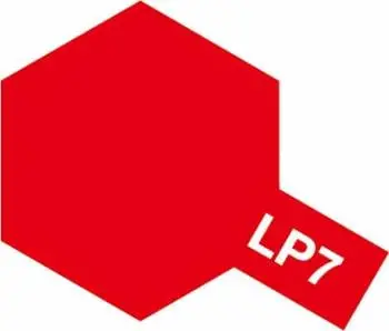 Tamiya Lp-7 Lacquer Paint: Pure Red (10Ml) 1