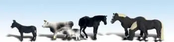 Woodland Scenics Scenic Accents: Ho Farm Animals (6Pcs) 1