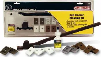 Woodland Scenics Tidy Track Rail Tracker Cleaning Kit 1