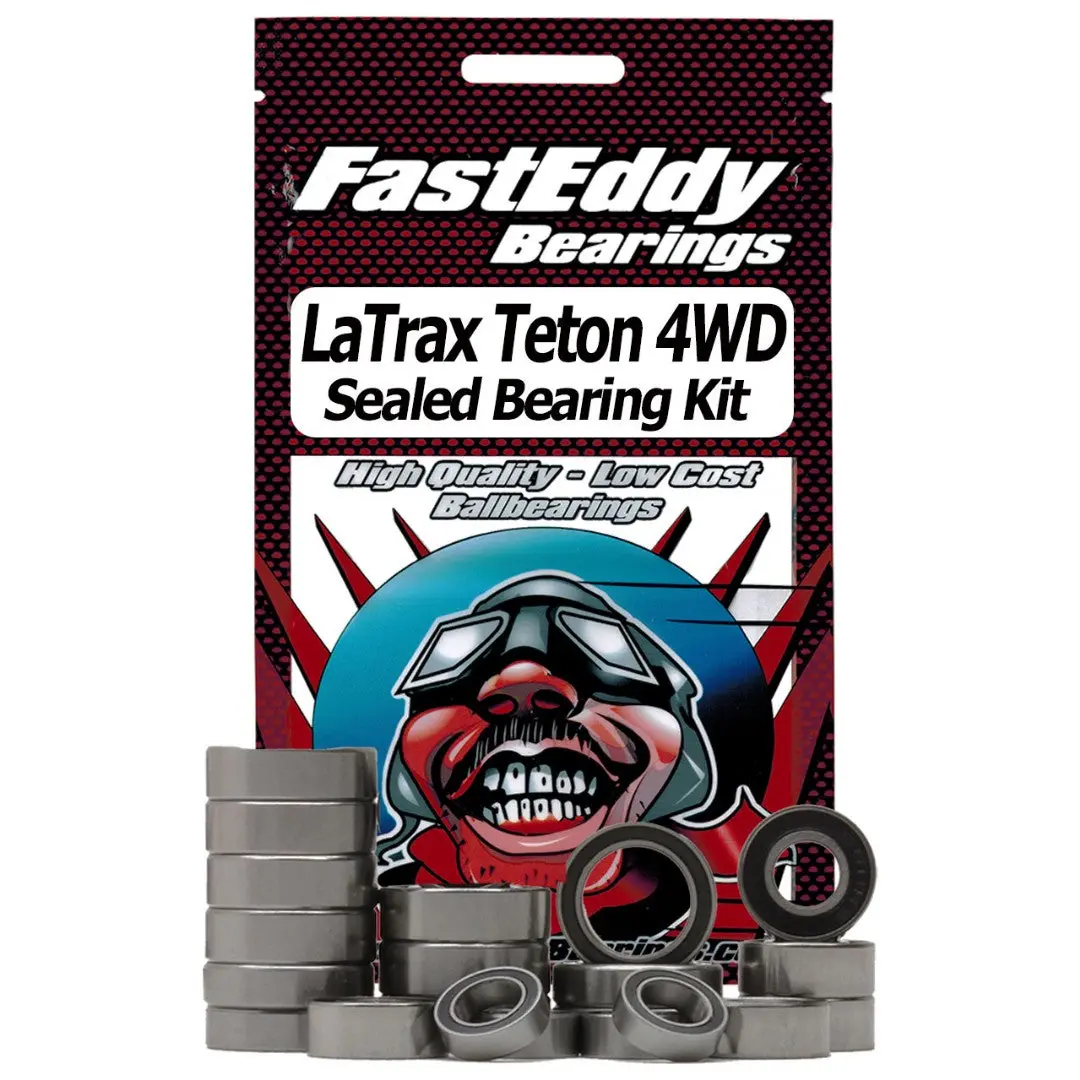 Fast Eddy Sealed Bearing Kit: Latrax Teton 1/18 1