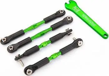 Traxxas Aluminum Turnbuckle Camber Link Set: Green 1