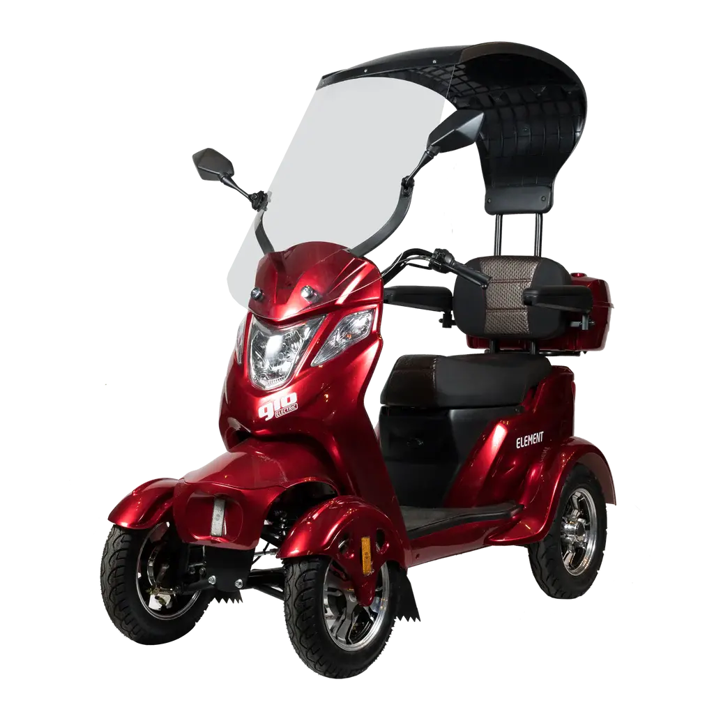 Gio Element 60V Mobility Scooter (Red), (Orange), (Blue) 1