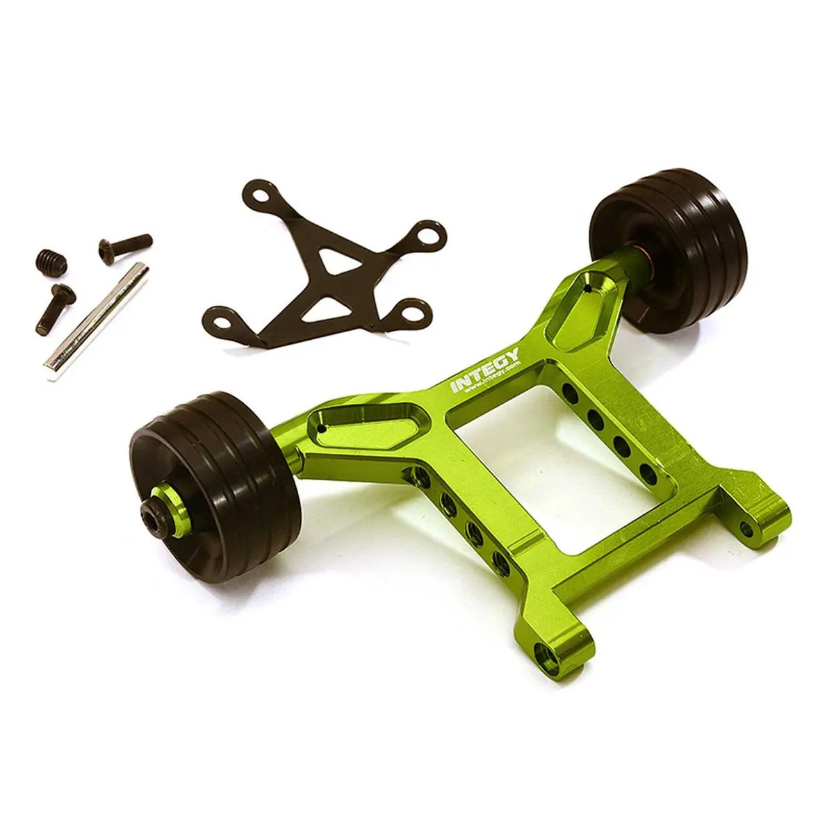 Integy Machined Wheelie Bar (Green) 1