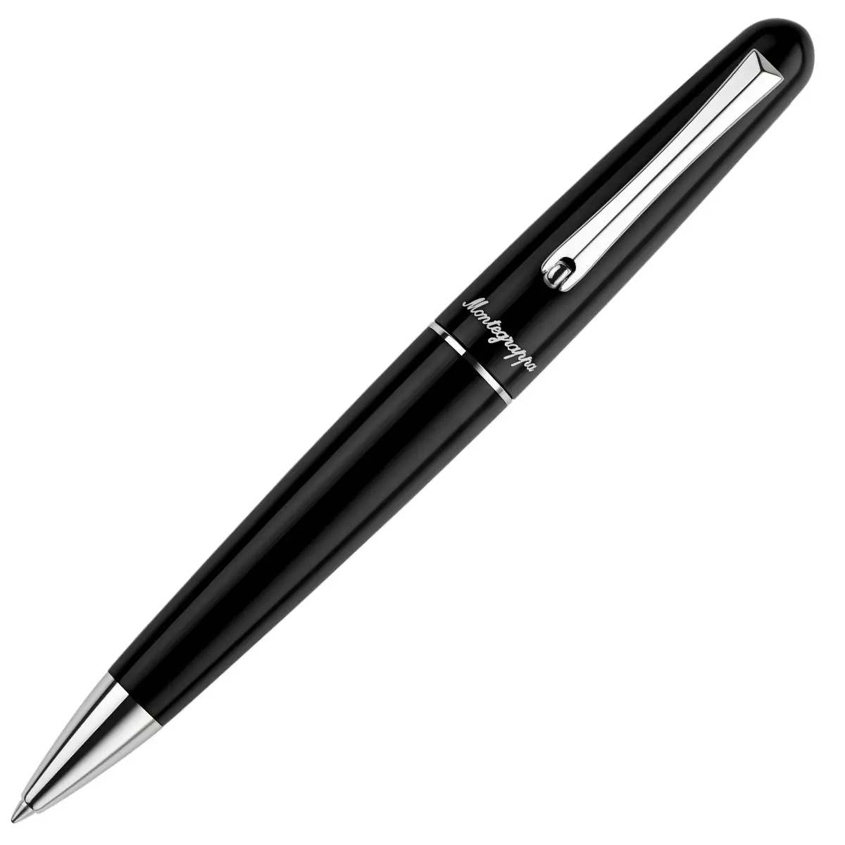 Montegrappa, Kugelschreiber Elmo 01, Schwarz 1