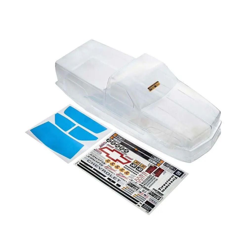 Jconcepts 1988 Chevy Silverado "Snoop Nose" Clear Mt Body 1