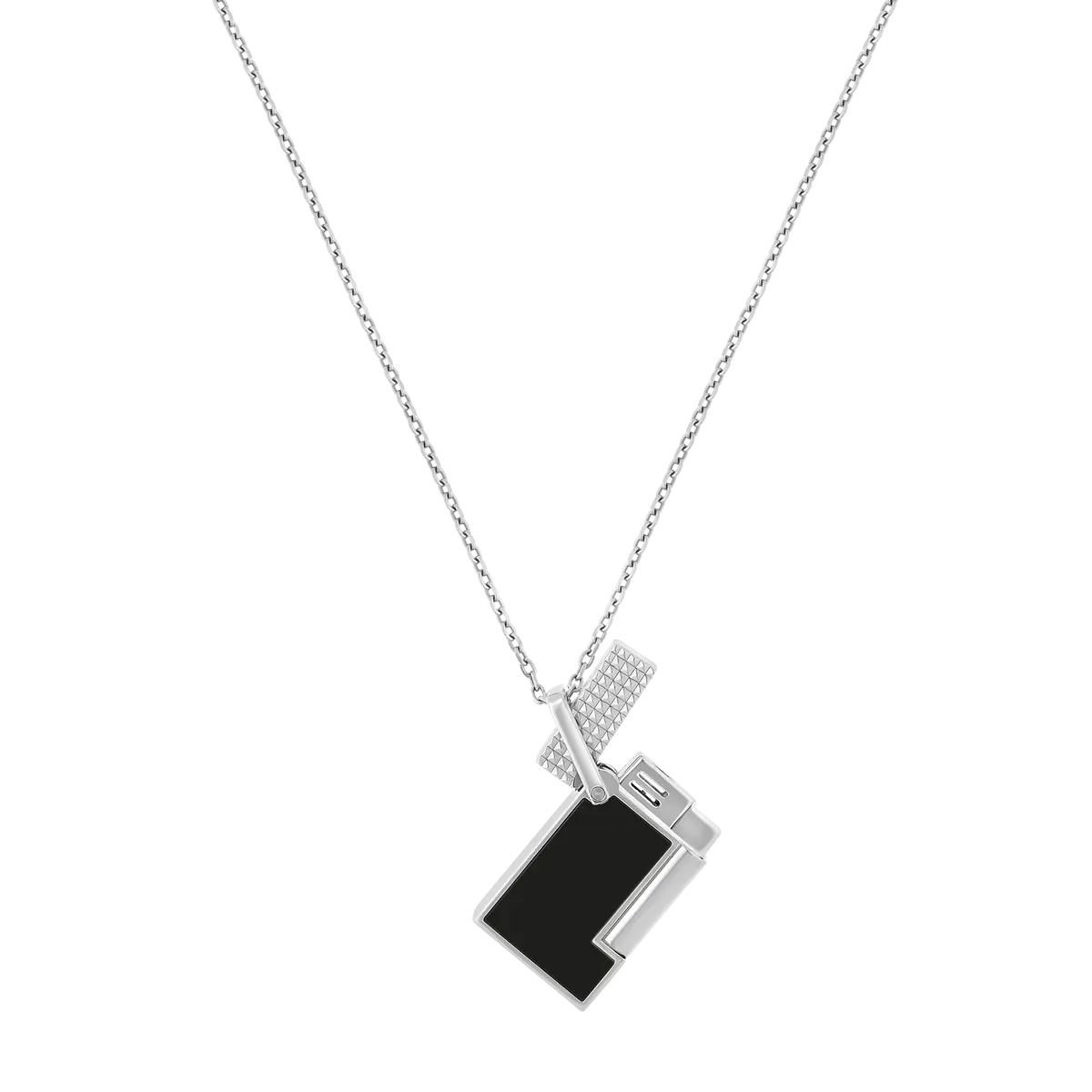 St Dupont Feuerzeug Leichtere Halskette Silver 1