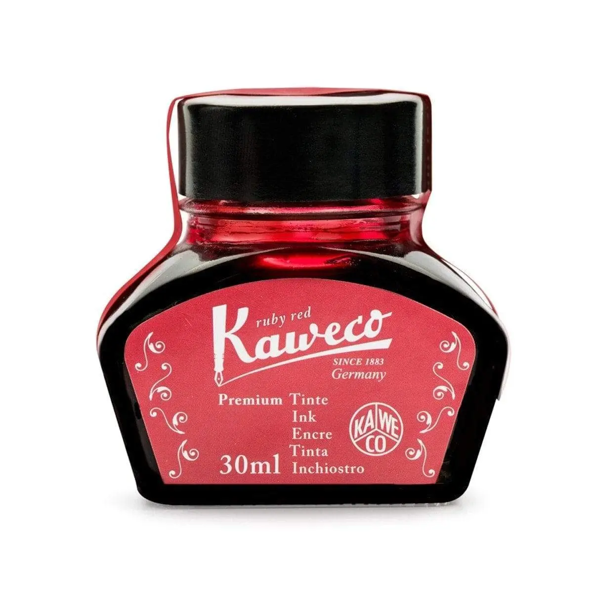 Kaweco, Tintenglas, 50 Ml, Rubinrot 1
