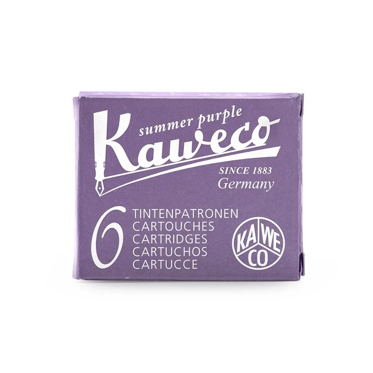 Kaweco, Tintenpatrone, 6 Stück, Sommerlila 1