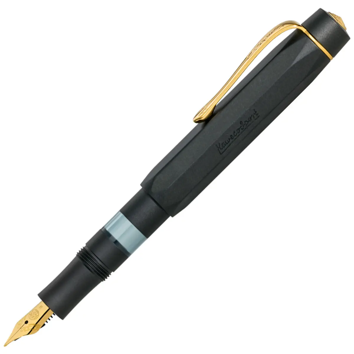Kaweco, Kolbenfüller, Al Sport Schwarz 1