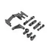 Losi Composite Servo Mount And Steering Servo Set: Baja Rey 1