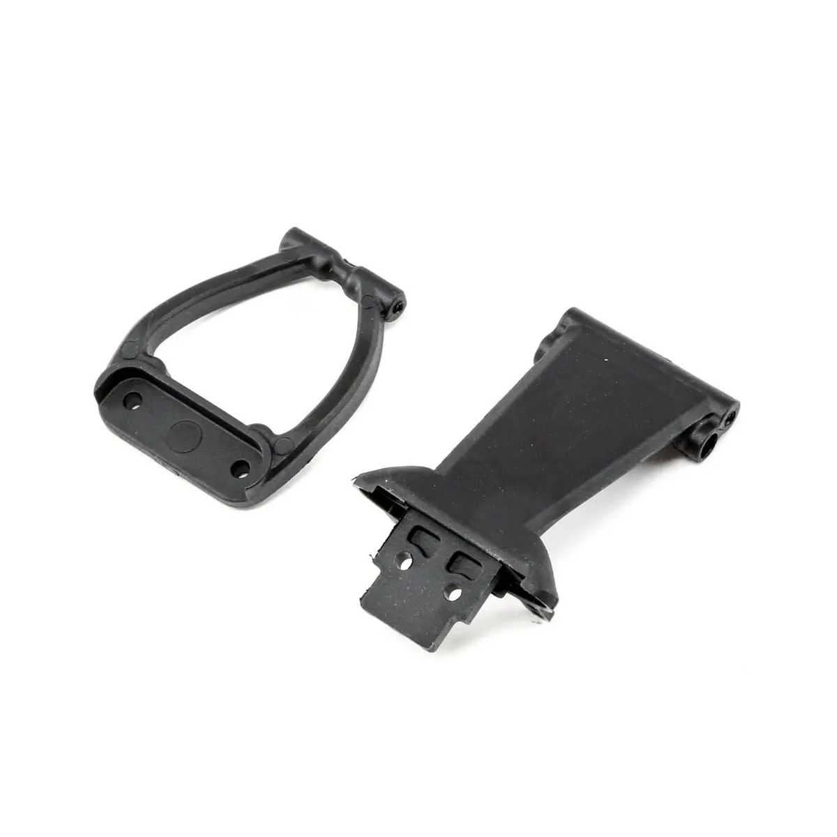 Losi Front Bumper/Skid Plate And Bumper Support: Rock Rey 1
