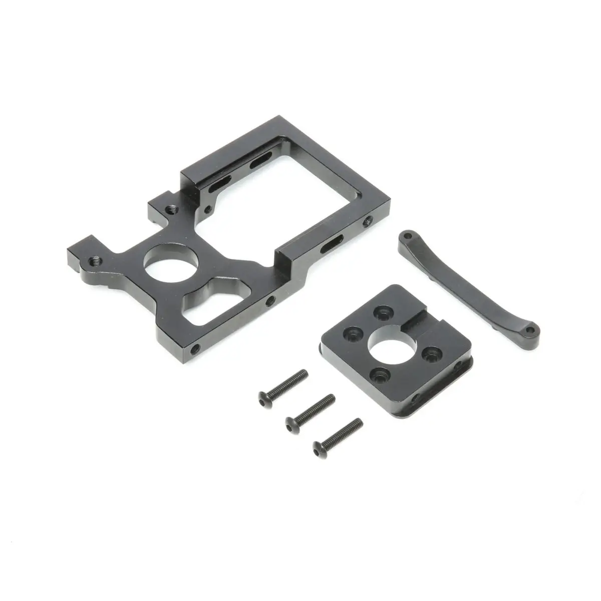 Losi Aluminum Motor Mount W/Adapter: Dbxl-E (Black) 1