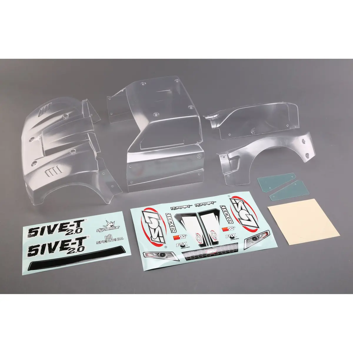Losi Complete Body Set Clr 5Ive-T 2.0 1
