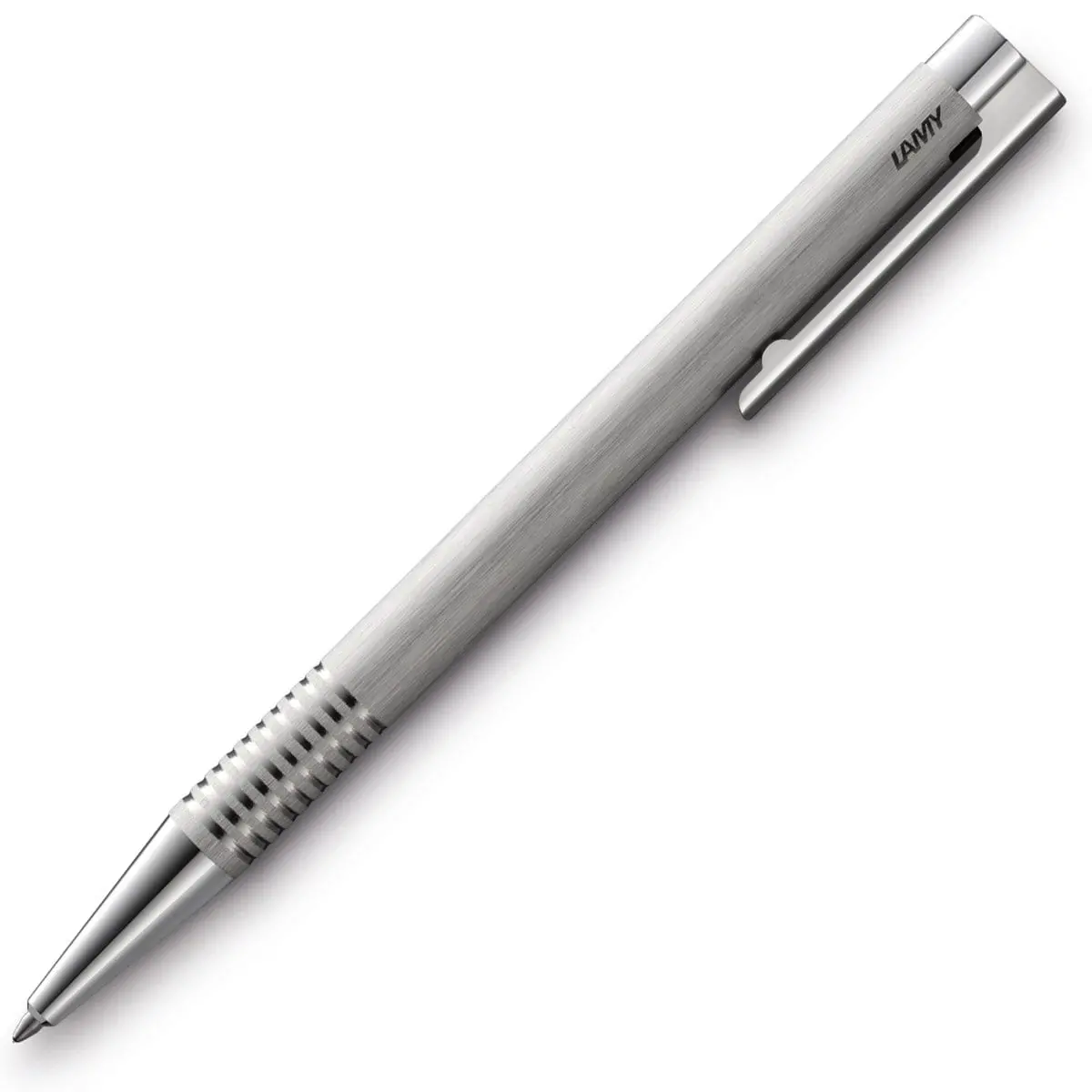 Lamy, Logo Kugelschreiber, Brushed, Silber 1