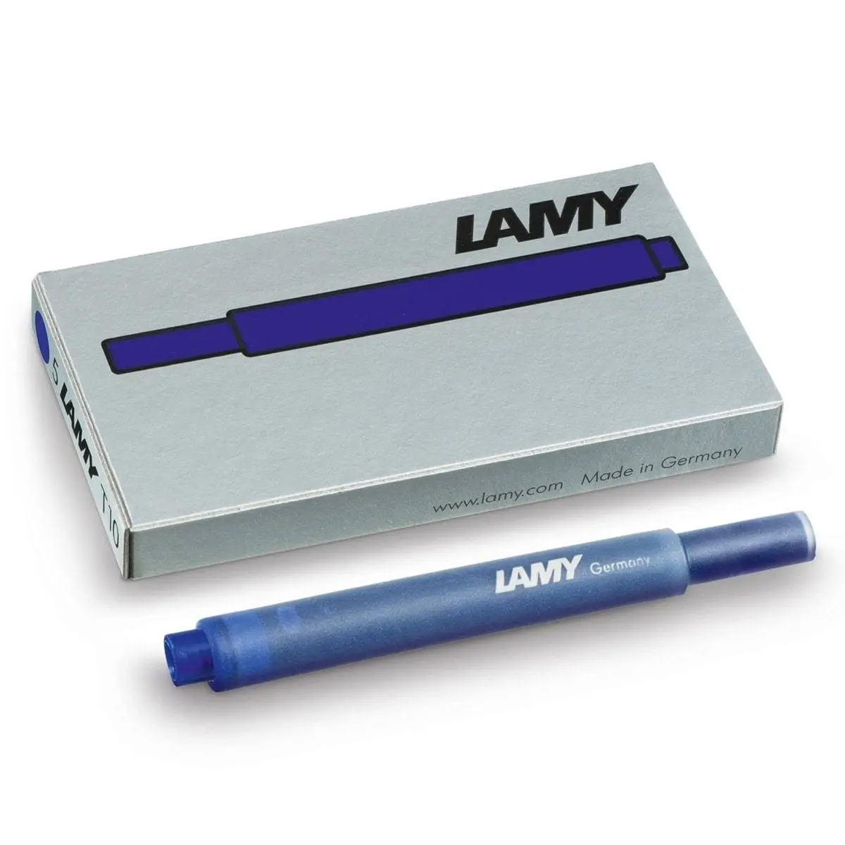 Lamy, Tintenpatrone, T10 Tintenpatrone Löschbar, Blau 1