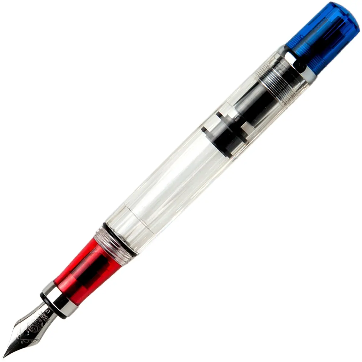 Twsbi, Füller Diamond 580, Rbt (Red-Blue-Transparent) 1
