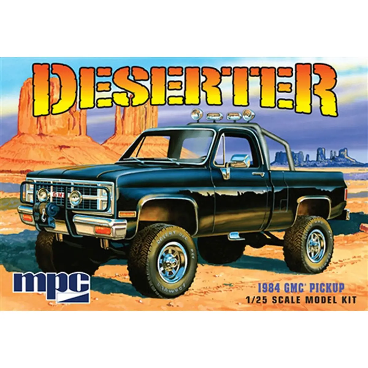 Mpc 1984 Gmc Pickup 1/25 Model Kit 1