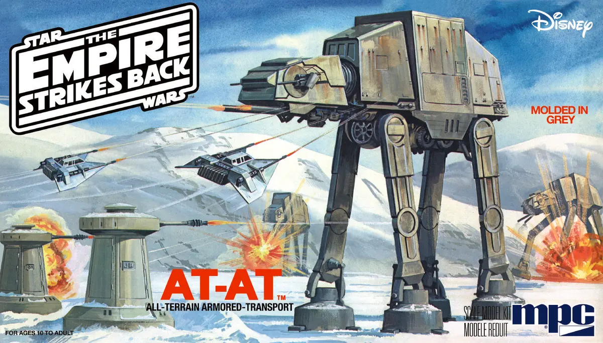 Mpc Star Wars: The Empire Strikes Back 1/100 At-At Model Kit 1