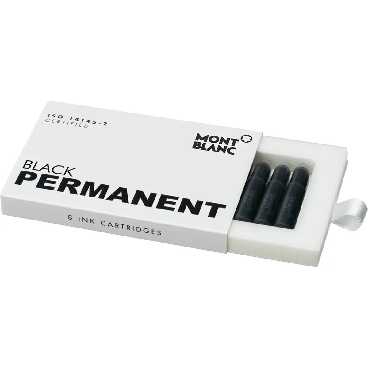 Montblanc, Tintenpatrone, 8 Stück, Permanent Black 1