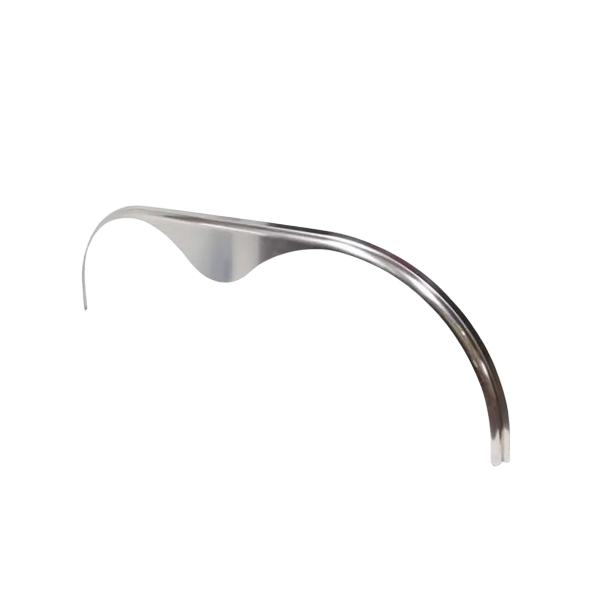 Tandem Axle Smooth Aluminum Teardrop Fender Flare - 1-3/16" X 72" - Universal Fit 1