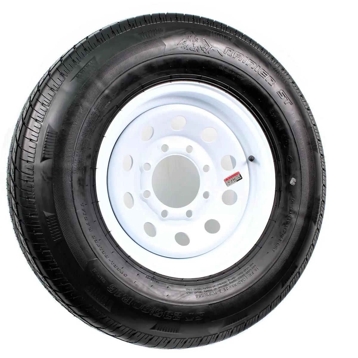Kenda Loadstar 16" 10 Ply Radial Trailer Wheel & Tire - St 235/80R16 8-6.5" Lug 1
