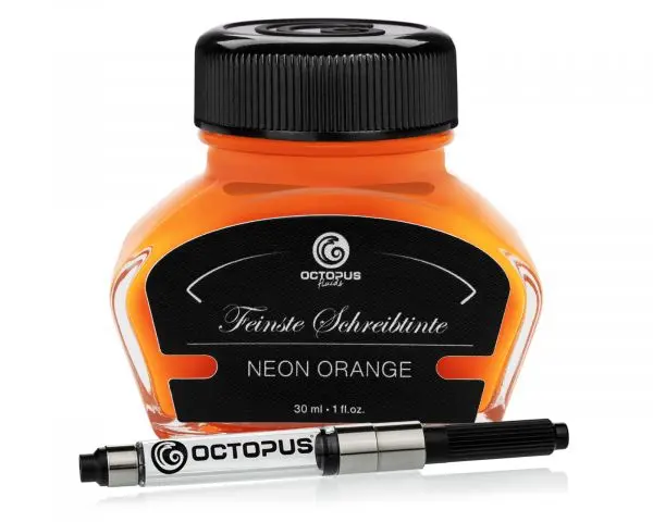Octopus Fluids Textmarkertinte Neon Orange Ltd. Edt. Neon-Orange 1