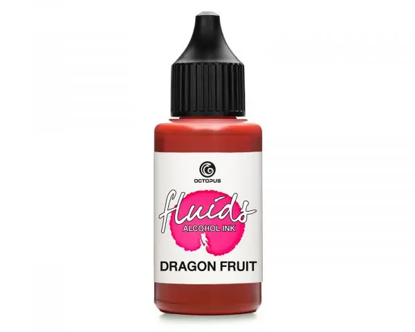 Octopus Fluids Alkoholtinte Dragon Fruit Basic Rot/Pink 1