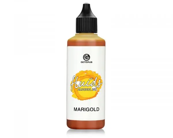 Octopus Fluids Alkoholtinte Marigold Gelb 100 Ml 1