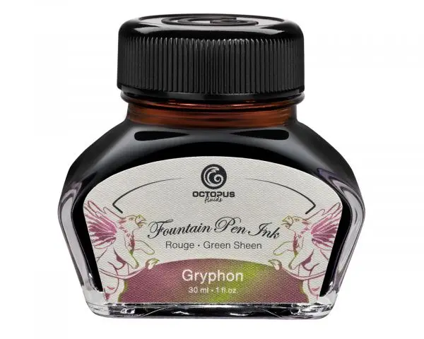 Octopus Fluids Effekt-Füllhaltertinte Octopus Fluids Sheen Ink Gryphon Braun 30 Ml 1