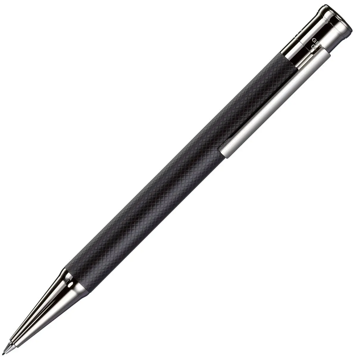 Otto Hutt, Bleistift Design 04, Karo Matt, Platiniert, Schwarz 1