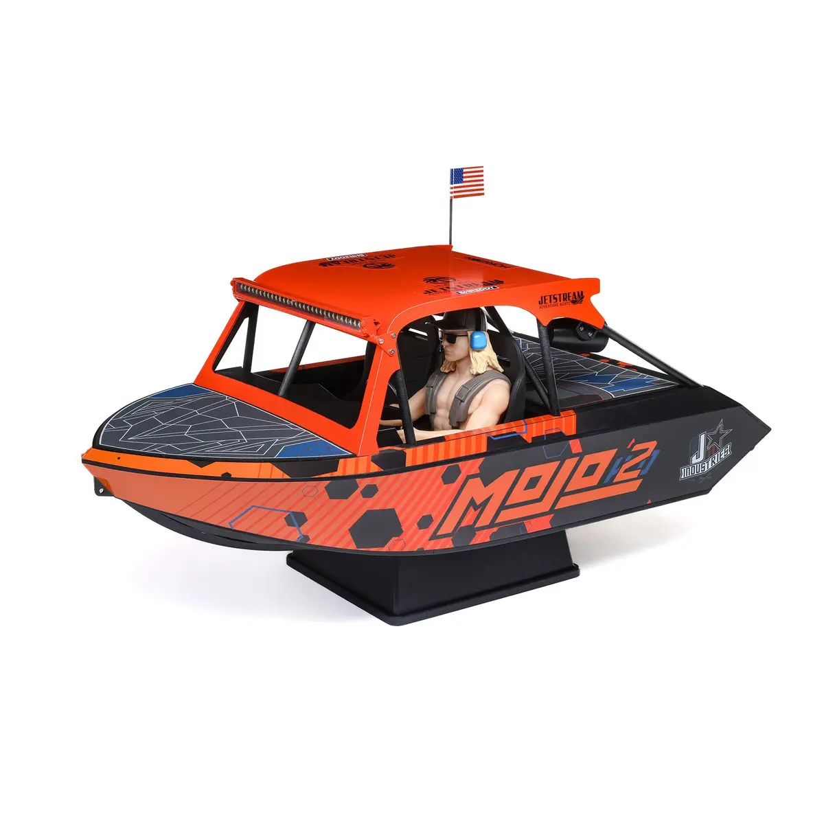 Proboat 1/6 Jetstream Jet Boat: Rtr (Mojo2) 1