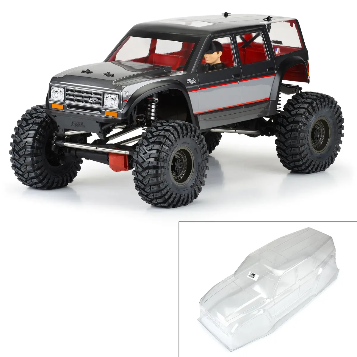 Pro-Line 1/6 Coyote Grande Clear Body: Scx6 1
