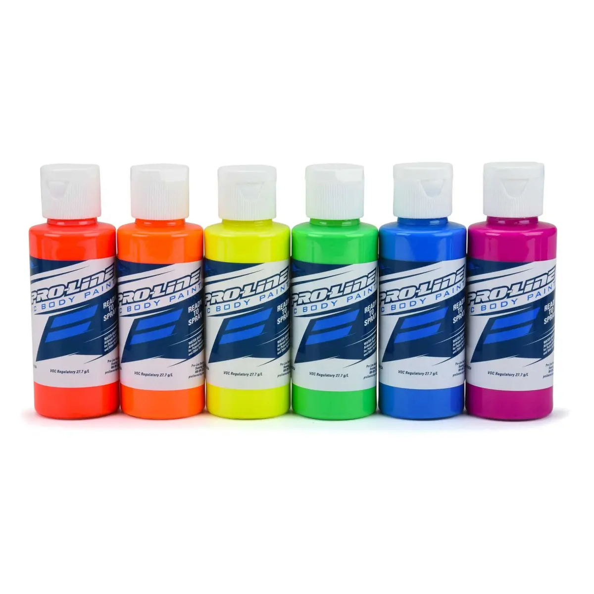 Pro-Line Rc Body Paint: Fluorescent Colors (6 Pack) 1