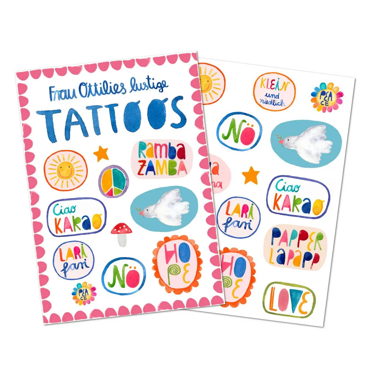 Kindertattoos *Sonnenschein & Rambazamba* 1
