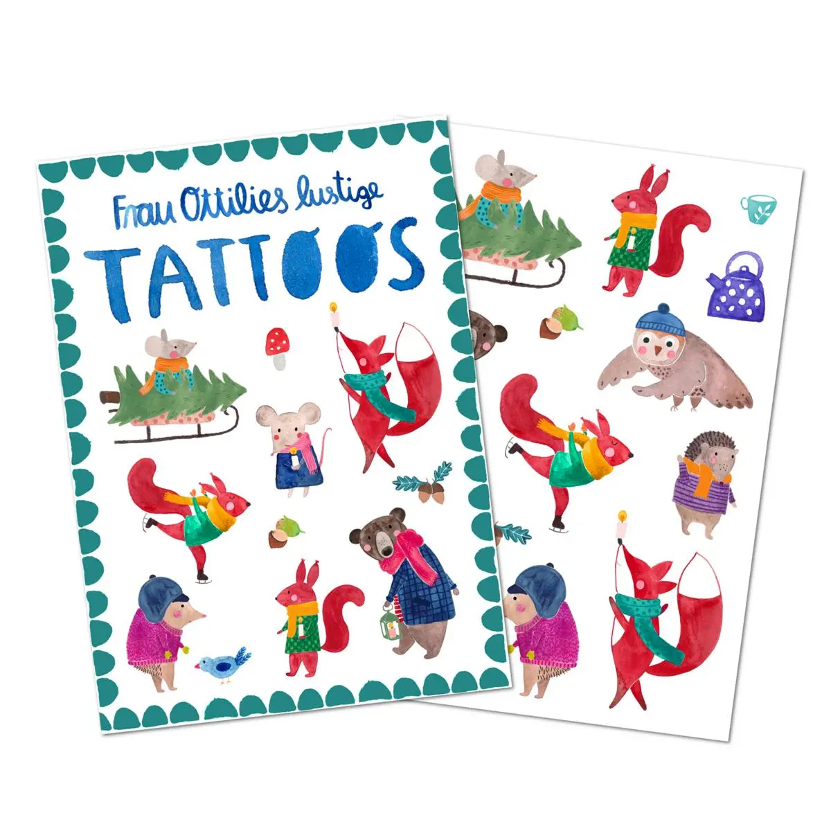 Kindertattoos *Winter & Weihnachten* 1