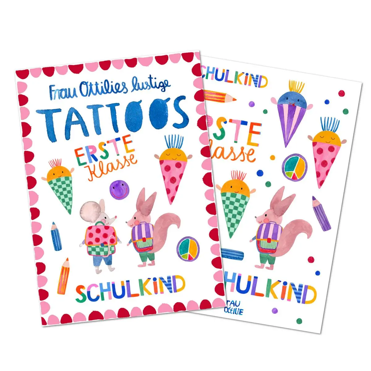 Kindertattoos *Schulkind* 1