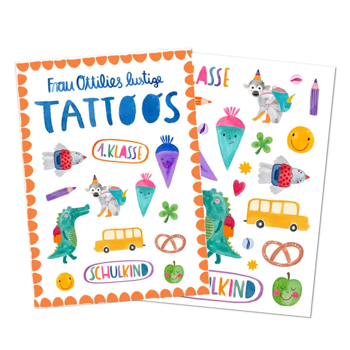 Kindertattoos *Einschulung* 1