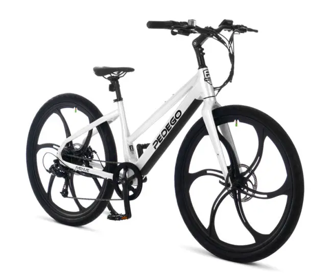 Pedego Avenue Step Through Electric Bike 48V 14Ah (White) 1