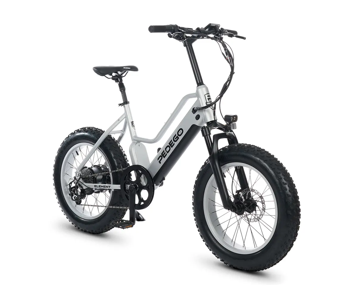 Pedego Element 20” Platinum Edition: White 1
