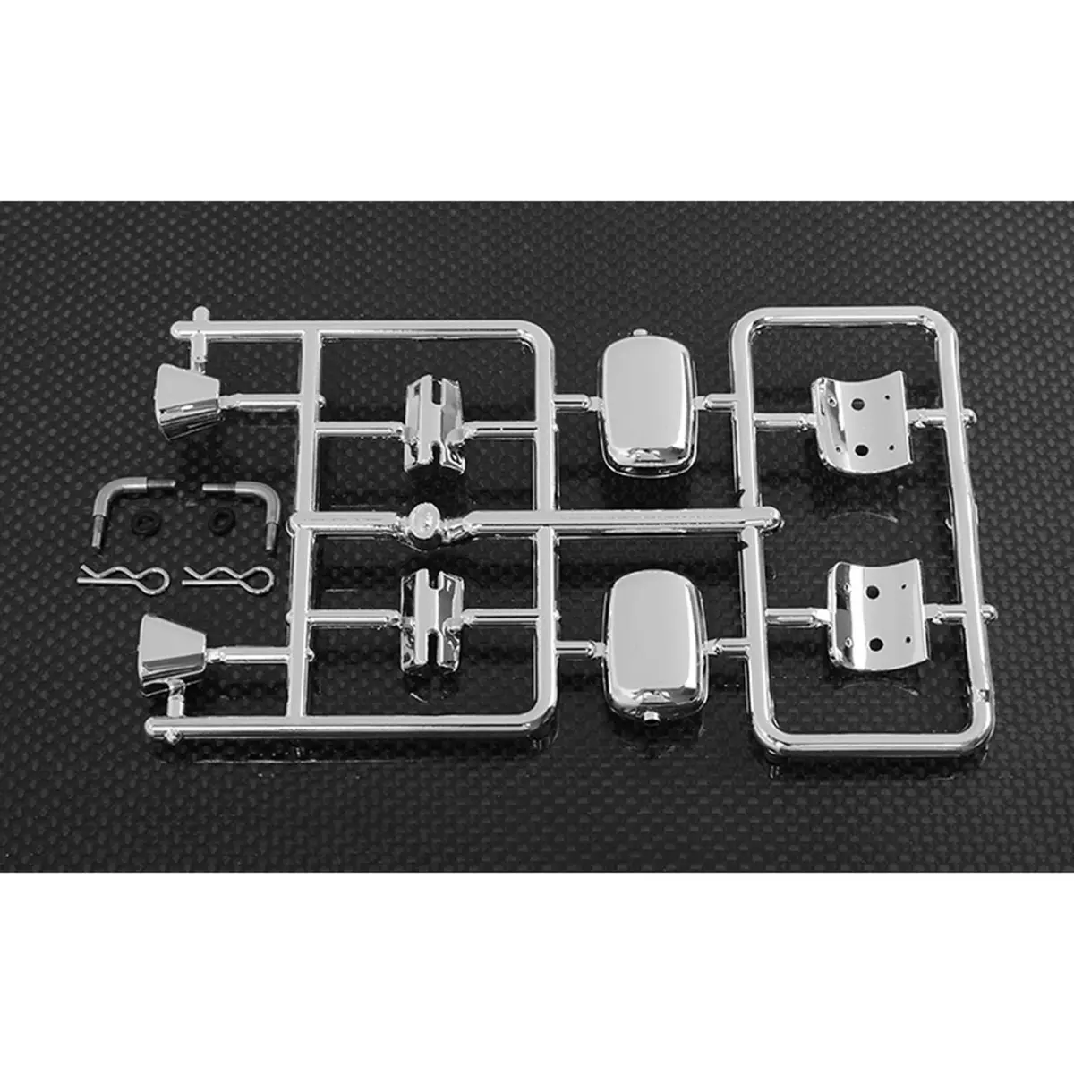 Rc4wd Chrome Mirror & Rear Taillight Parts Chevy Blazer 1