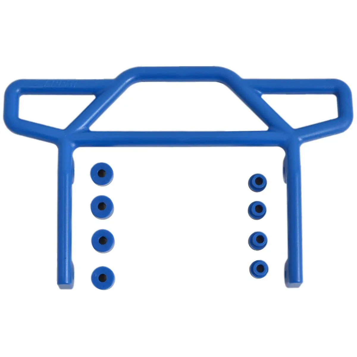 Rpm Rear Bumper: Rustler 2Wd (Blue) 1