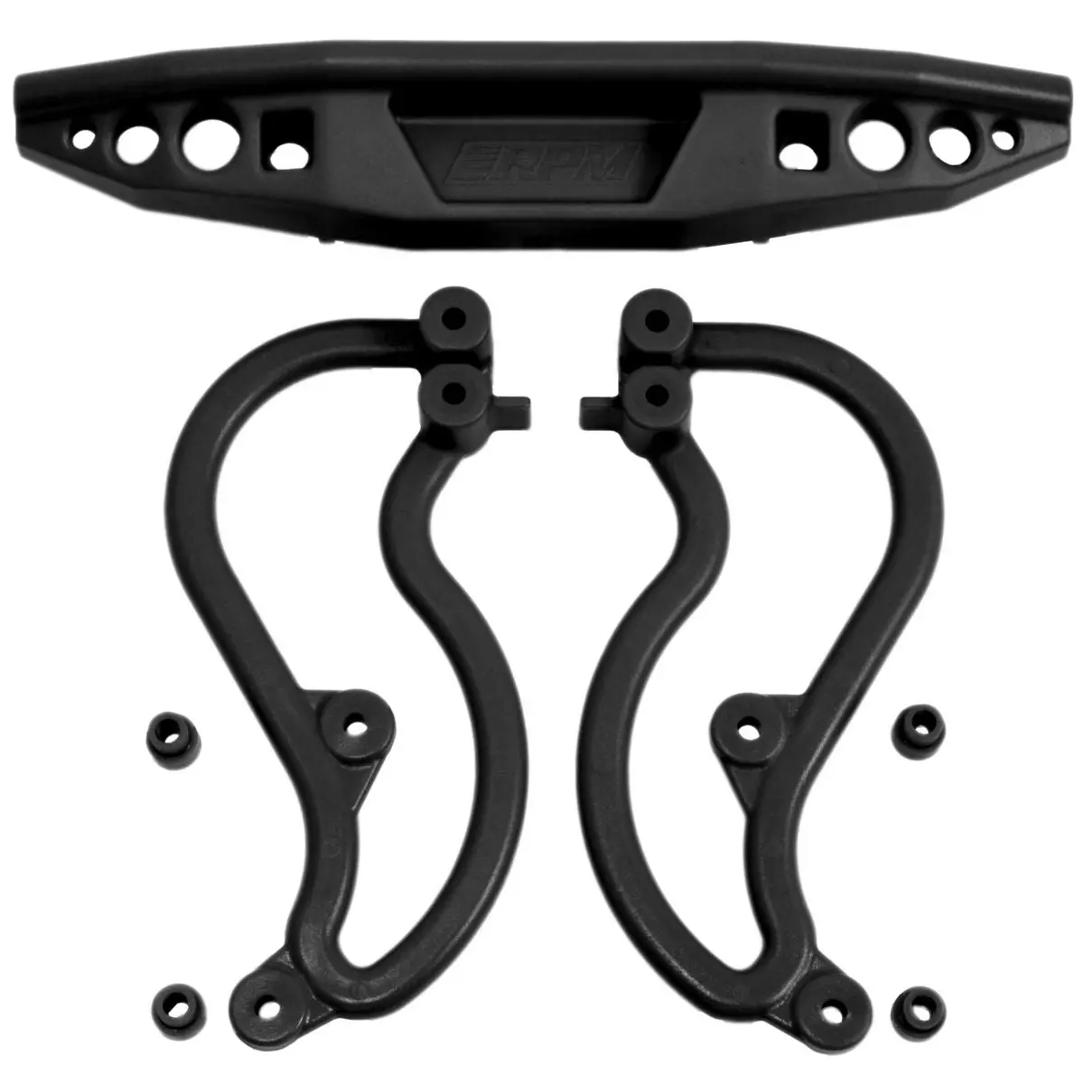 Rpm Rear Bumper: Stampede 2Wd (Black) 1